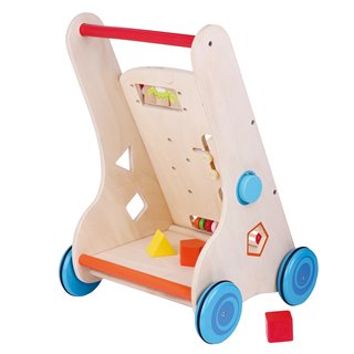 Lelin Toys - Chariot à Pousser - Multi Activités - 7 en 1